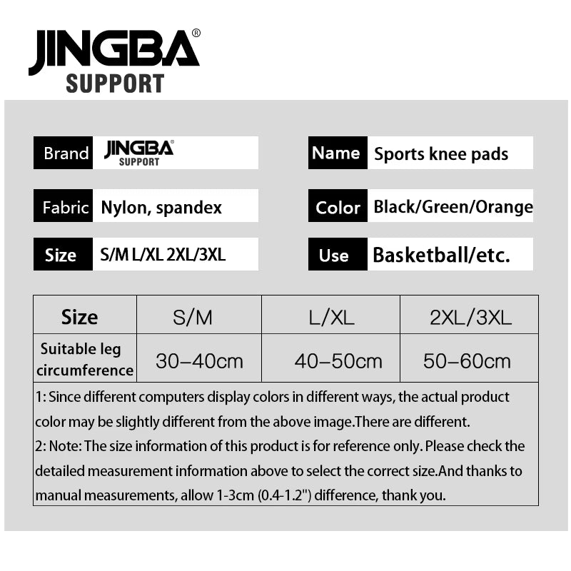 Sports Basketball Knee Pads Support Elastic Nylon Knee Brace Volleyball Knee Protector Rodillera Deportiva